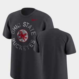For Men's Ohio State Buckeyes T-Shirt Legend Camo Nike Navy