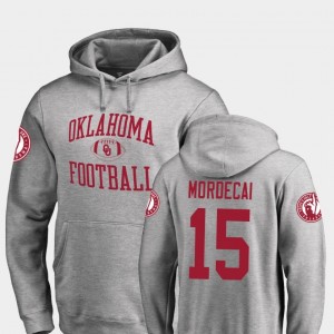 Ash #15 For Men's Fanatics Branded College Football Neutral Zone Tanner Mordecai OU Hoodie