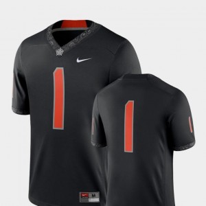 2018 Game Nike Oklahoma State Jersey Black #1 For Men College Football