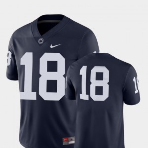 For Men Penn State Nittany Lions Jersey 2018 Game Nike Navy #18 College Football