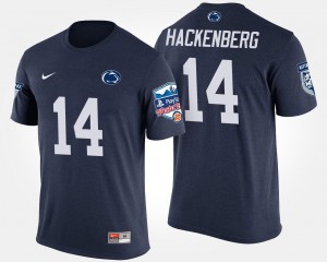 Navy Fiesta Bowl #14 Men's Bowl Game Christian Hackenberg Nittany Lions T-Shirt