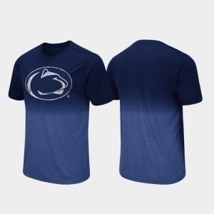 Navy Dip Dye PSU T-Shirt Fancy Walking For Men