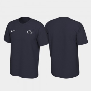 Penn State T-Shirt Navy Men's Left Chest Logo Legend