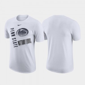 Nike Performance Cotton Mens White Just Do It Penn State Nittany Lions T-Shirt
