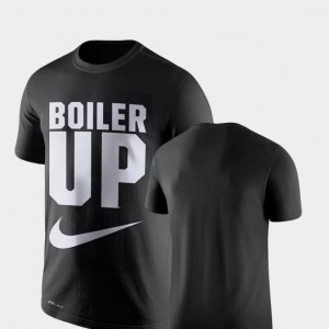 Legend Franchise Purdue Boilermakers T-Shirt For Men's Performance Nike Black