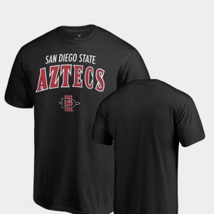 Black For Men San Diego State Aztecs T-Shirt Fanatics Branded Square Up