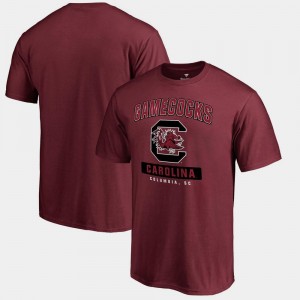 South Carolina T-Shirt Garnet Mens Campus Icon Big & Tall