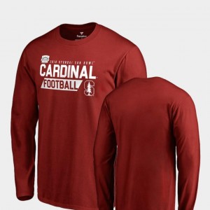 Audible Long Sleeve Fanatics Branded Cardinal Men Cardinal T-Shirt 2018 Sun Bowl Bound