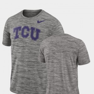 Mens Performance Nike 2018 Player Travel Legend Texas Christian T-Shirt Charcoal