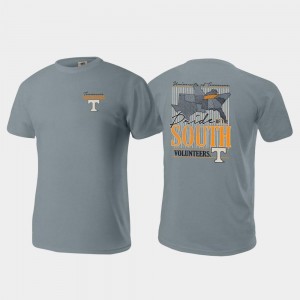 Comfort Colors Men's Pride of the South Tennessee Vols T-Shirt Gray
