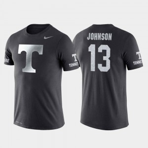 #13 For Men Anthracite Travel Jalen Johnson UT T-Shirt College Basketball Performance