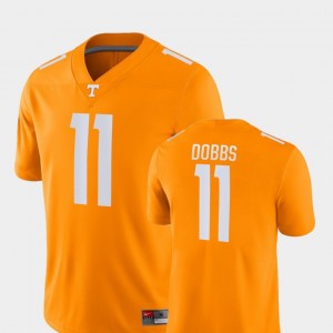 #11 Men Game Orange Joshua Dobbs UT Jersey College Football Nike