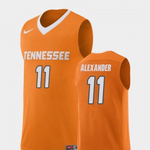 Replica Kyle Alexander Vols Jersey For Men #11 Orange College Basketball
