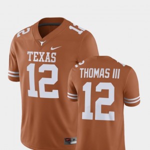For Men's Alumni Football Game Player Nike #12 Texas Orange Earl Thomas UT Jersey