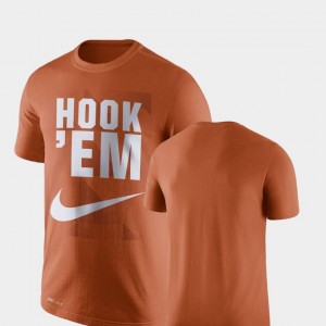Legend Franchise UT T-Shirt Performance Nike Texas Orange Men's