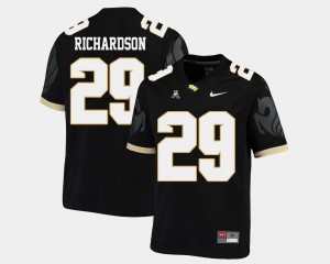 For Men Black American Athletic Conference Cordarrian Richardson UCF Jersey College Football #29