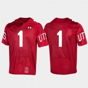 Utes Jersey 150th Anniversary College Football Special Game Red #1 For Men's