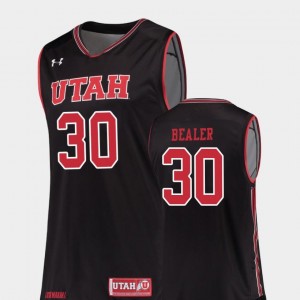 Black College Basketball For Men Replica Gabe Bealer Utes Jersey #30