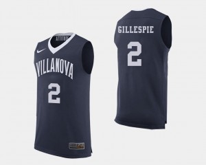 #2 College Basketball Navy Men Collin Gillespie Villanova Jersey