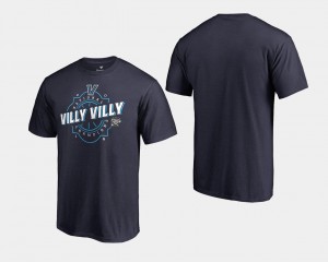Basketball National Champions 2018 Freethrow Navy Men Villanova T-Shirt