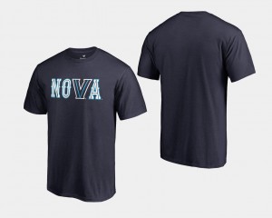 For Men Villanova T-Shirt 2018 Nova Fanatics Branded Basketball National Champions Navy