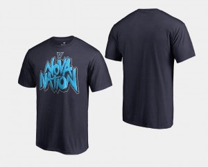 Basketball National Champions Navy Villanova Wildcats T-Shirt 2018 Nova Nation Fanatics Branded Men's