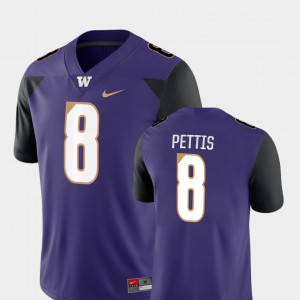 Dante Pettis Washington Jersey #8 Mens Purple Game College Football Nike