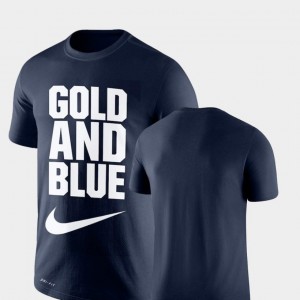 West Virginia T-Shirt Men's Performance Nike Legend Franchise Navy