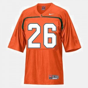 Sean Taylor Hurricanes Jersey #26 Orange Youth College Football