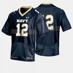 For Men's College Football Navy Navy Midshipmen Jersey #12