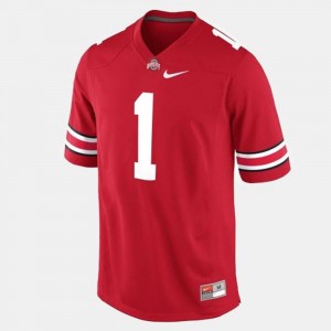 #1 Red Men's Dontre Wilson Ohio State Buckeyes Jersey College Football