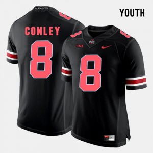 College Football Black Gareon Conley OSU Buckeyes Jersey #8 Youth(Kids)