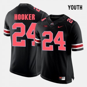Black Malik Hooker Ohio State Jersey #24 Kids College Football