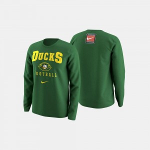Green University of Oregon Sweater Men College Football Retro Pack