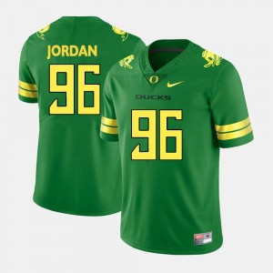 #96 College Football For Men Dion Jordan Oregon Jersey Green