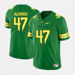 Green Men #47 Kiko Alonso Oregon Jersey College Football
