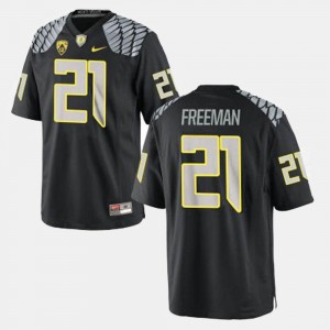 #21 College Football Royce Freeman Ducks Jersey Black Men
