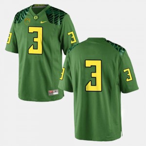 College Football #3 For Men Vernon Adams Ducks Jersey Green