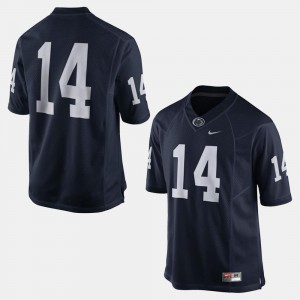 For Men's Navy Blue College Football Penn State Jersey #14