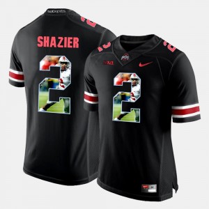 Ryan Shazier Ohio State Buckeyes Jersey Black #2 For Men's Pictorial Fashion