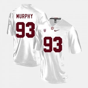 #93 College Football Trent Murphy Stanford University Jersey Mens White