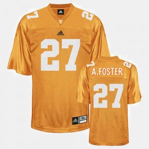 Arian Foster Tennessee Jersey #27 Orange Kids College Football