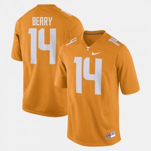 For Men Alumni Football Game #14 Orange Eric Berry Tennessee Vols Jersey