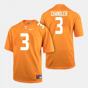 Orange College Football For Men Ty Chandler Tennessee Jersey #3
