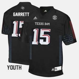 #15 College Football Youth(Kids) Black Myles Garrett Aggies Jersey