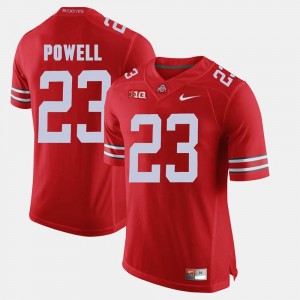 For Men Alumni Football Game Scarlet #23 Tyvis Powell Ohio State Jersey
