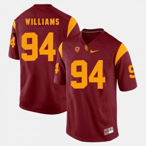 Pac-12 Game #94 Mens Leonard Williams USC Jersey Red
