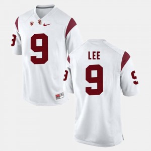 For Men White Marqise Lee USC Trojans Jersey #9 Pac-12 Game