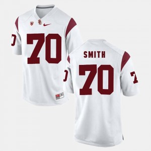 Pac-12 Game White #70 For Men's Tyron Smith Trojans Jersey