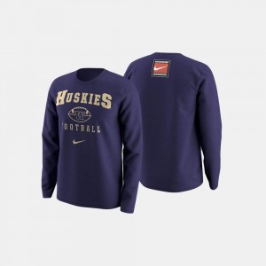Purple College Football Retro Pack Washington Sweater Men's